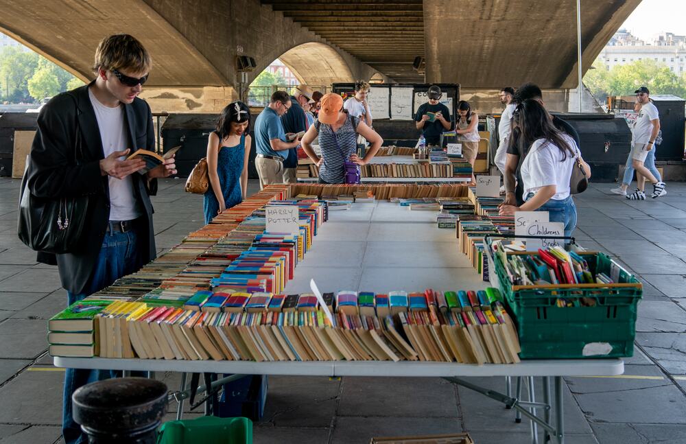 South Bank Book Market Southbank Centre