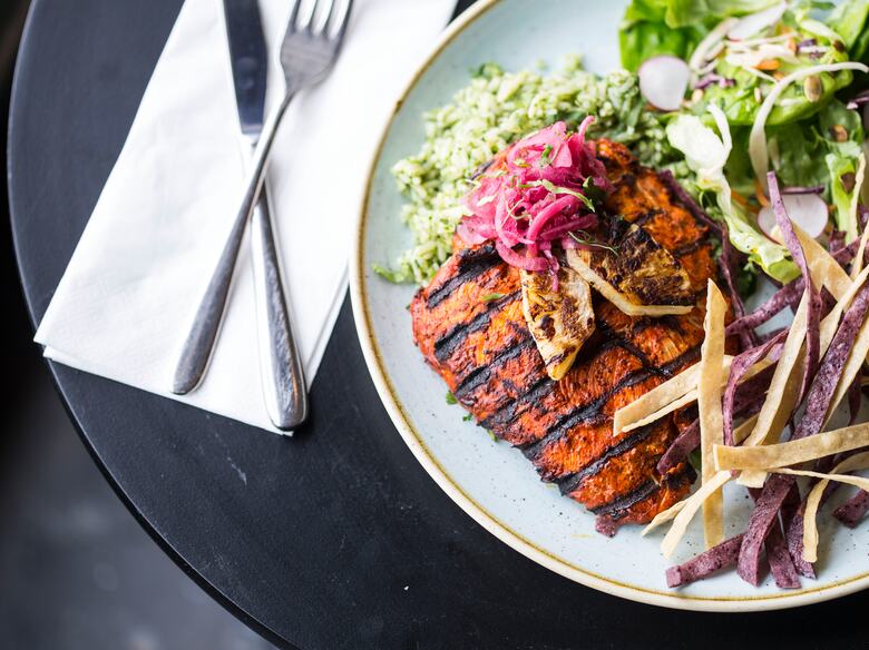 Food from Wahaca at the Southbank Centre