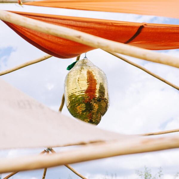 Golden Lemon Crystal Ball