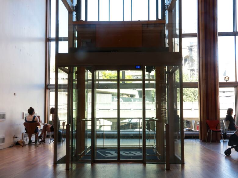 Lifts at the Royal Festival Hall