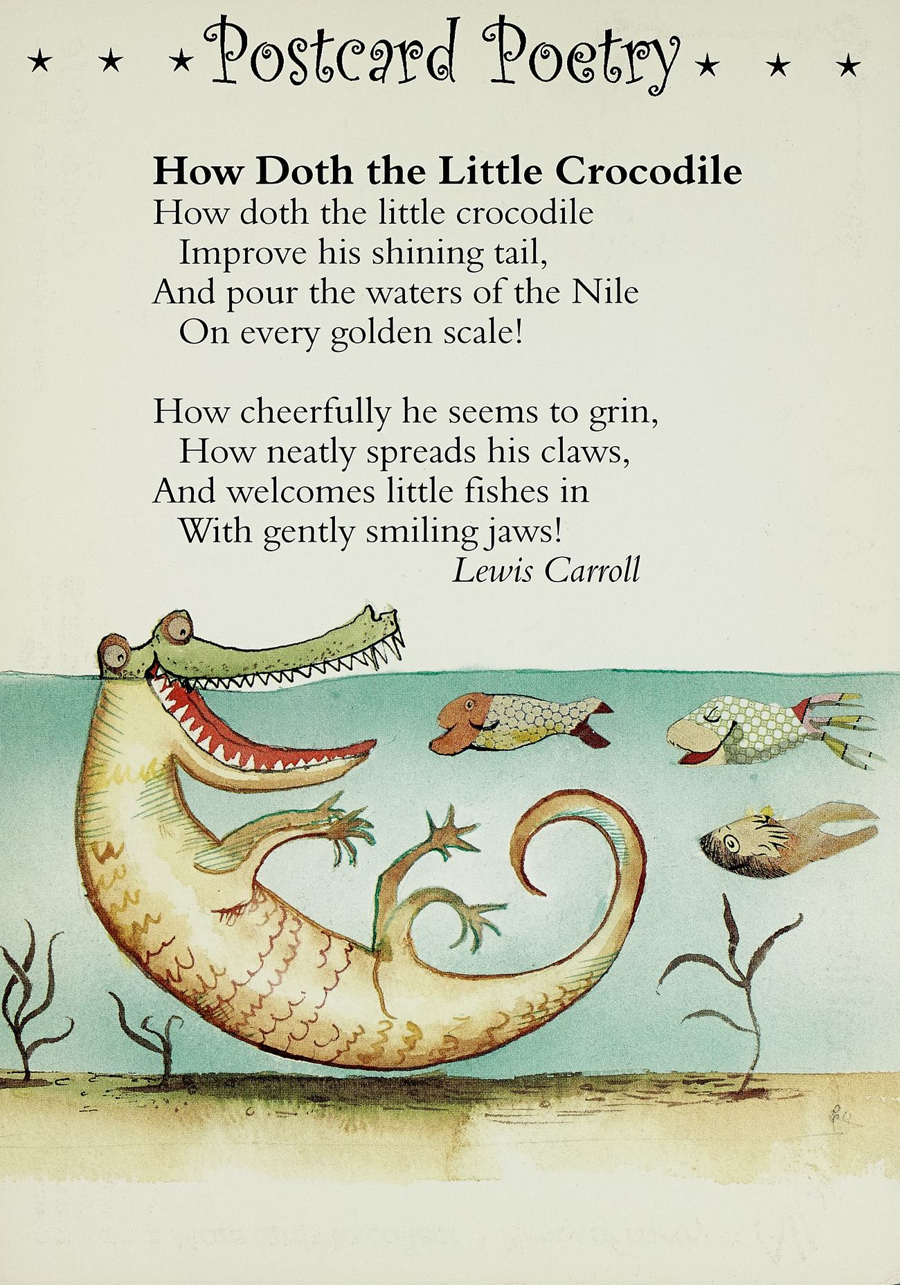 How Doth the Little Crocodile | National Poetry Library