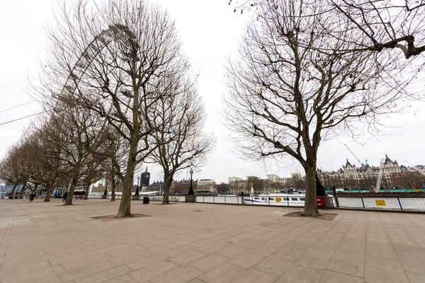Queens Walk at Southbank Centre