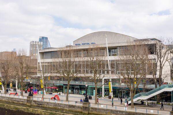 Royal Festival Hall from the Hungerford Bridge