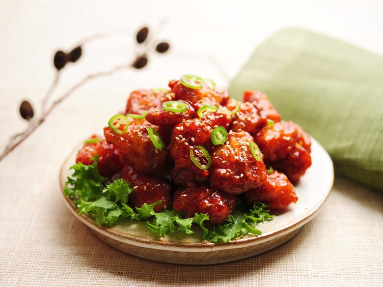 Photo of a plate of teriyaki chicken katsu from Kanji at Southbank Centre Food Market