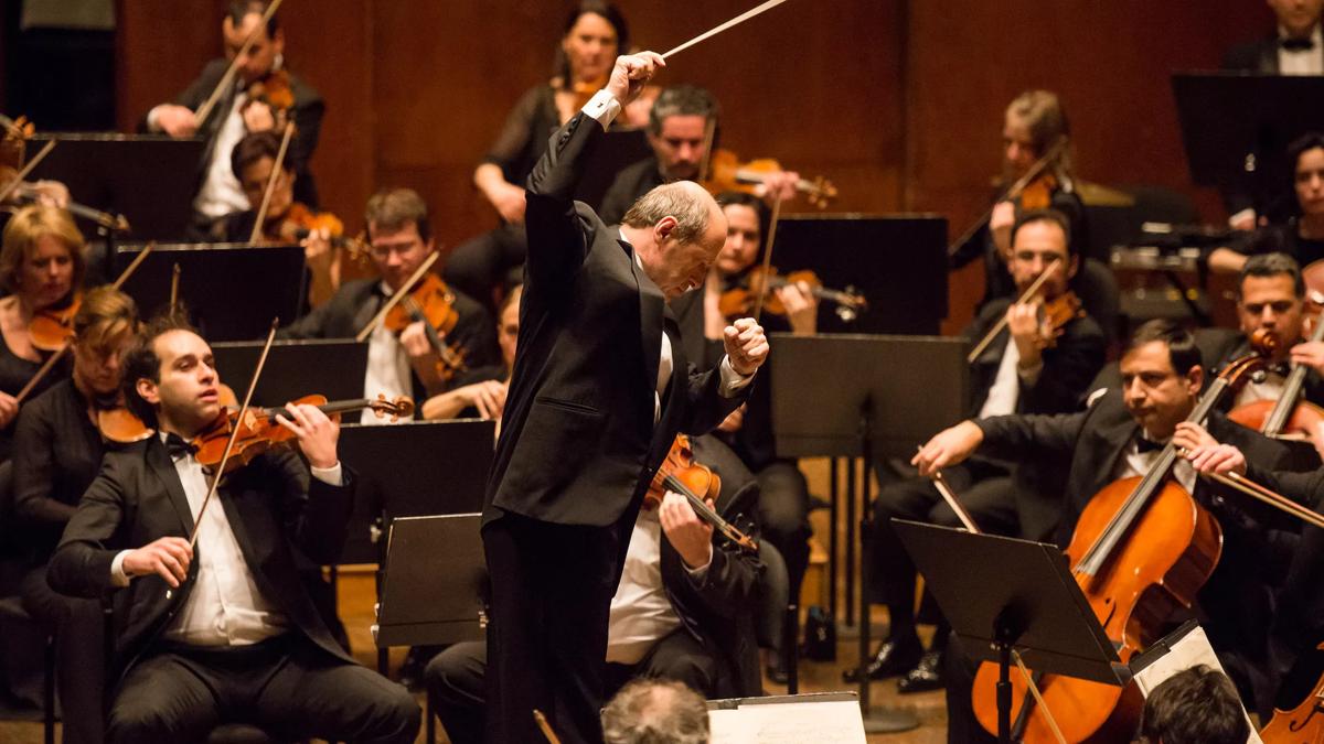 Ivan Fischer conducting the Budapest Festival Orchestra at the Southbank Centre