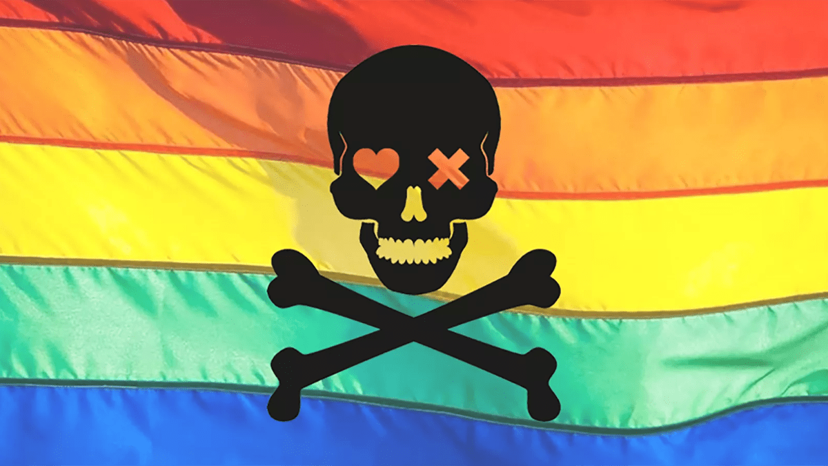 Lesbian Pirates flag
