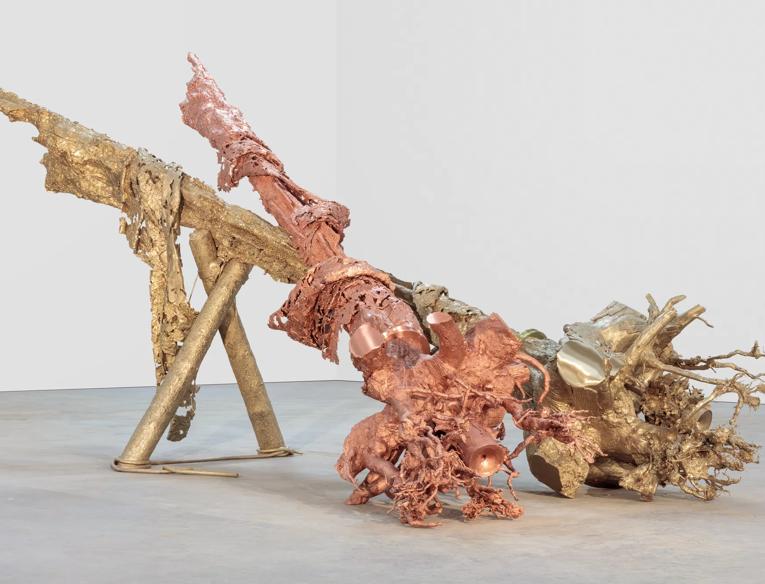 Matthew Barney, Virgins, 2018. Cast and machined brass, and cast and machined copper. © Matthew Barney, courtesy Gladstone Gallery, New York and Brussels