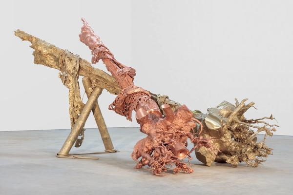 Matthew Barney, Virgins, 2018. Cast and machined brass, and cast and machined copper. © Matthew Barney, courtesy Gladstone Gallery, New York and Brussels