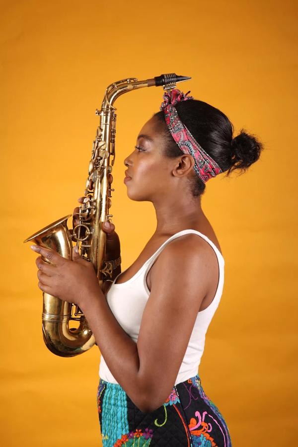 Camilla George, saxophone player