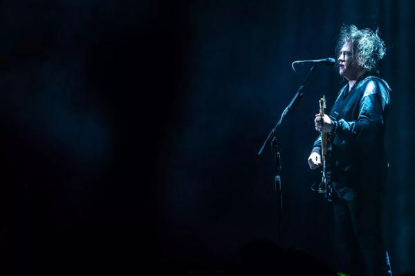 Robert Smith performs with CUREATION-25 at Southbank Centre's Royal Festival Hall as part of Meltdown 2018