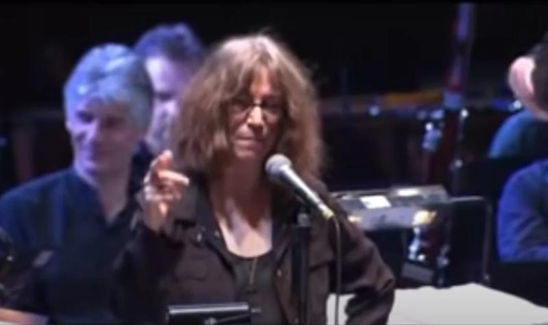 Patti Smith performing at Meltdown