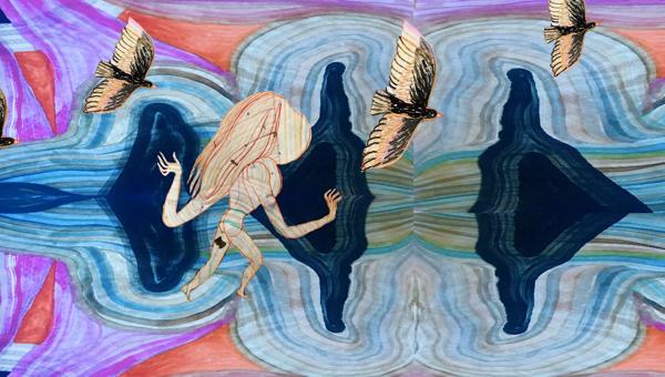 Emma Talbot, Birds, Freedom, 2020, Courtesy and copyright the artist