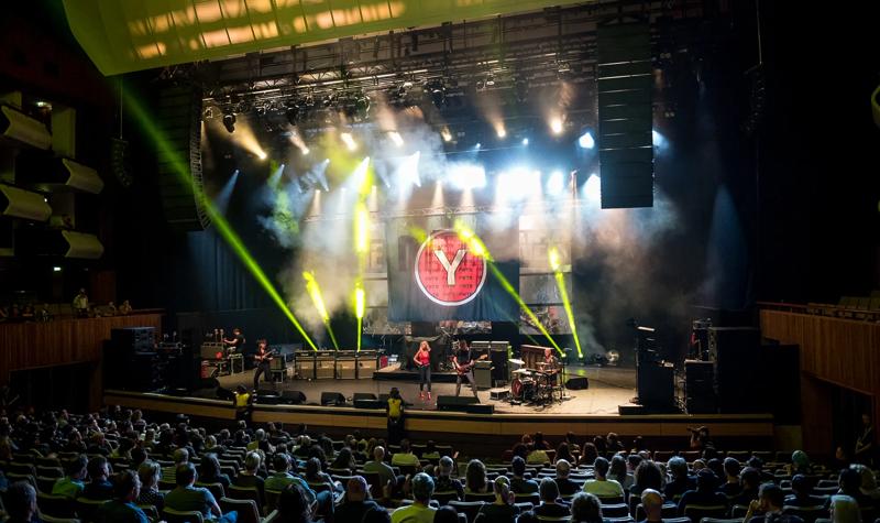 Brighton band YONAKA perform at Robert Smith's Meltdown as support for The Libertines in Southbank Centre's Royal Festival Hall