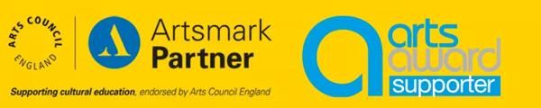 Artsmark Partner and Arts Award Supporter logos