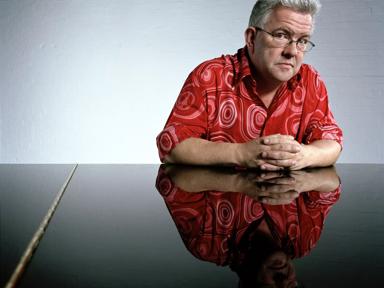 Poet Ian McMillan, photographed by Des Willie