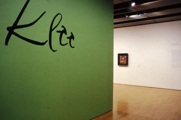 An installation view of the 2002 Hayward Gallery exhibition, Paul Klee: The Nature of Creation