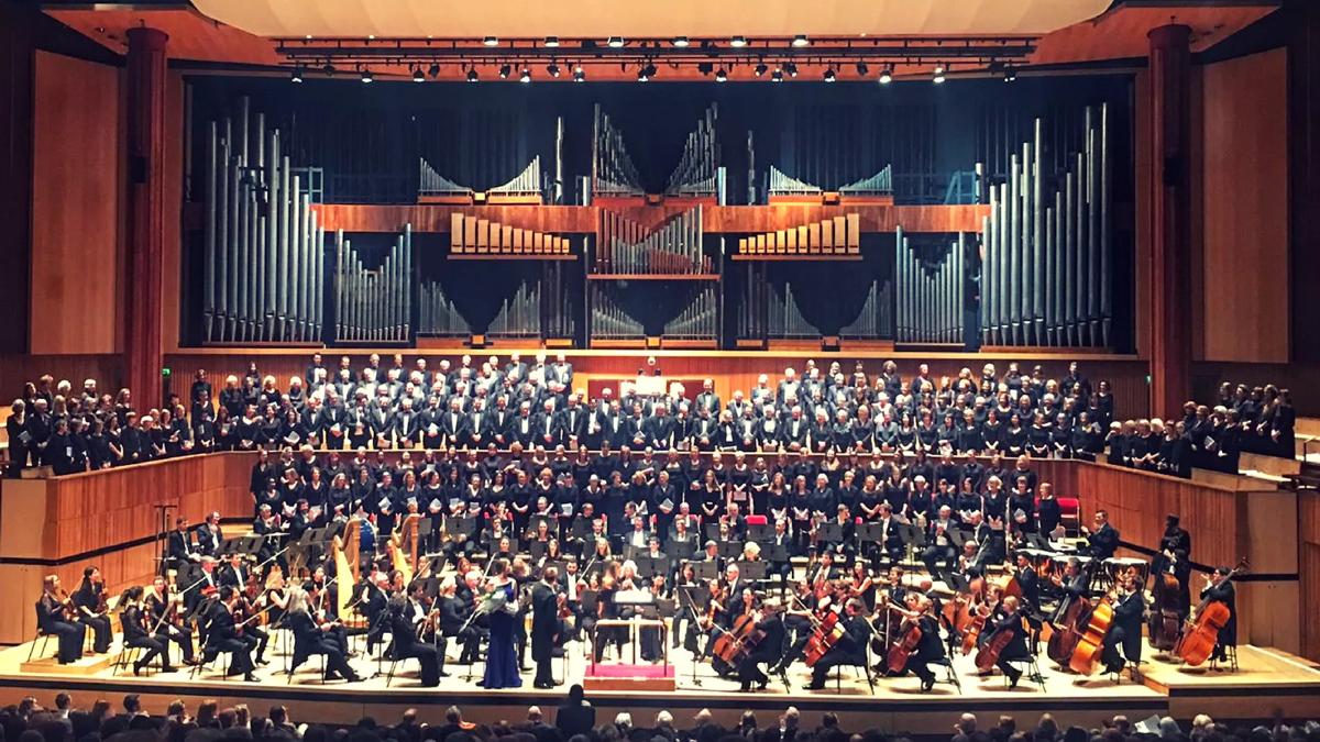 Barts Choir in the Royal Festival Hall