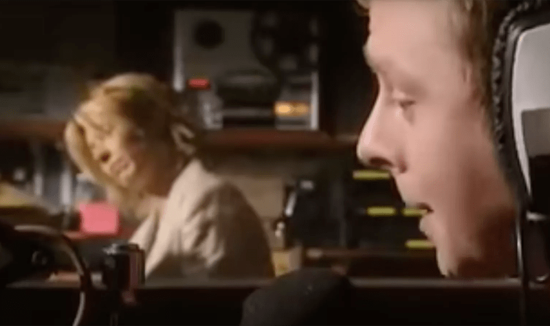 Simon Pegg plays a radio DJ in the comedy sketch show Big Train