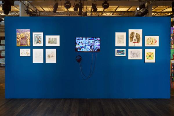 Installation view: Art by Post: Of Home and Hope, Southbank Centre, 2021