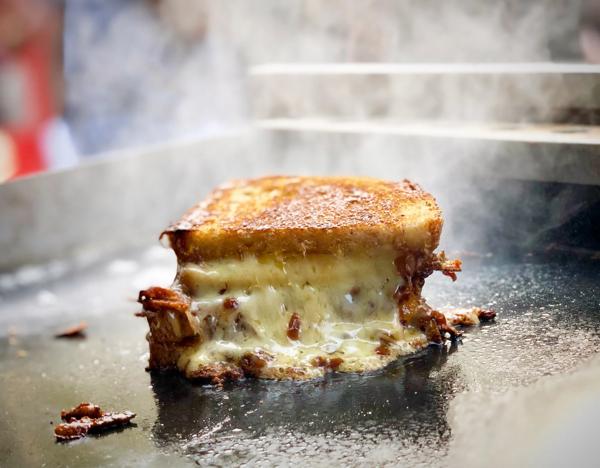 Meltsmith's Cheese Sandwiches at the Winter Market