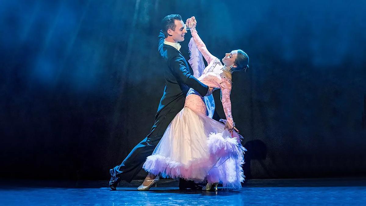 Ballroom duo in Crazy for Gershwin performing at Royal Festival Hall