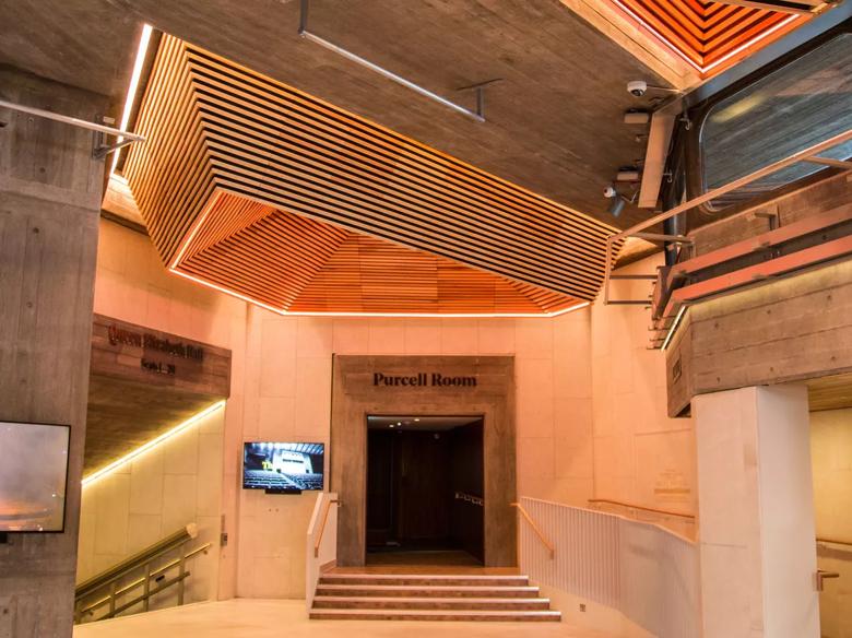 Purcell Room entrance at Southbank Centre