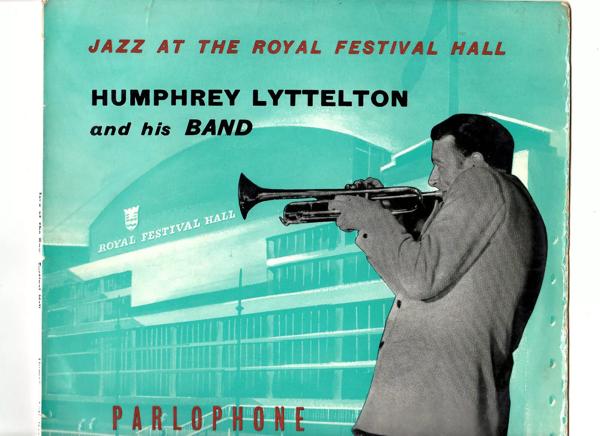 Album Cover for Jazz at the Royal Festival Hall by Humphrey Lyttleton and his band, 1955