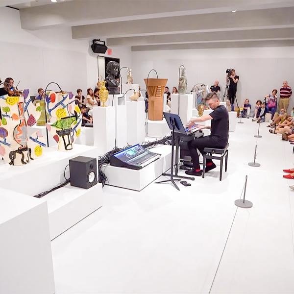 Video Still Oliver Beer, Vessel Orchestra - Nico Muhly performance at The Met Breuer, The Metropolitan Museum of Art, 2019