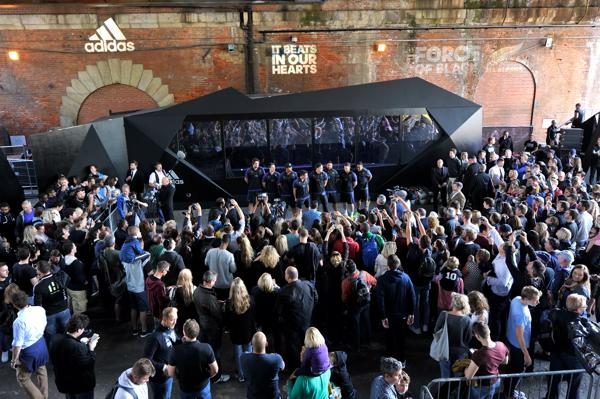An Adidas brand activation event at the Southbank Centre 